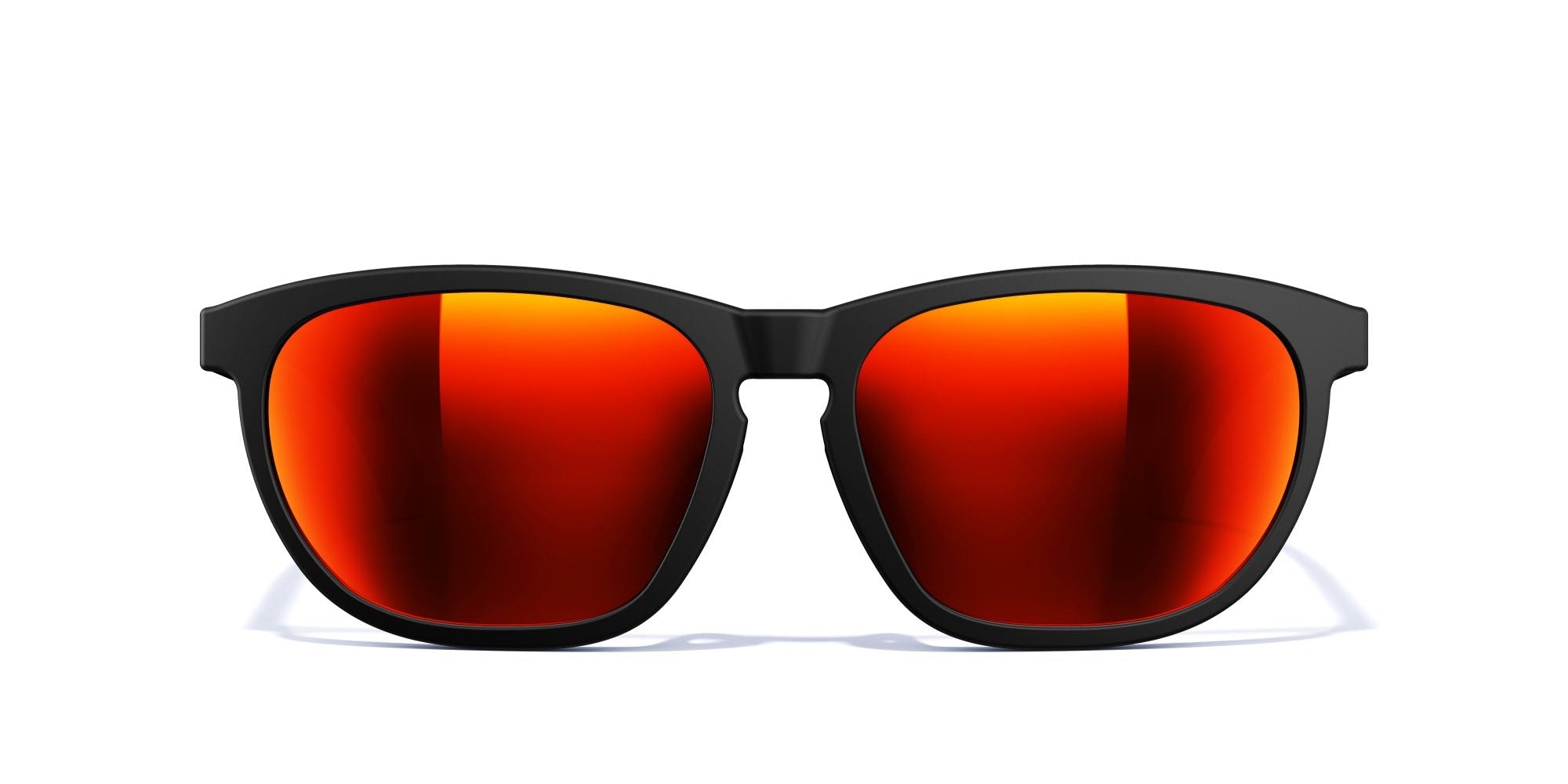 Matte Black-Crimson