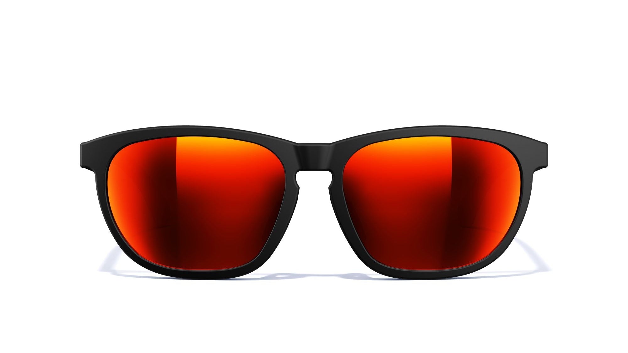 Matte Black-Crimson