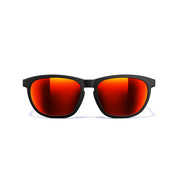Matte Black-Crimson